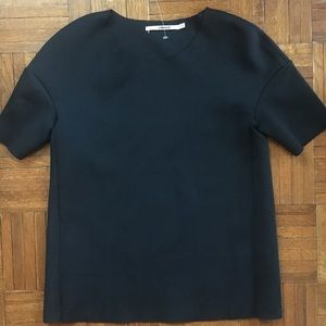 J Brand Auden Neoprene T-Shirt Top